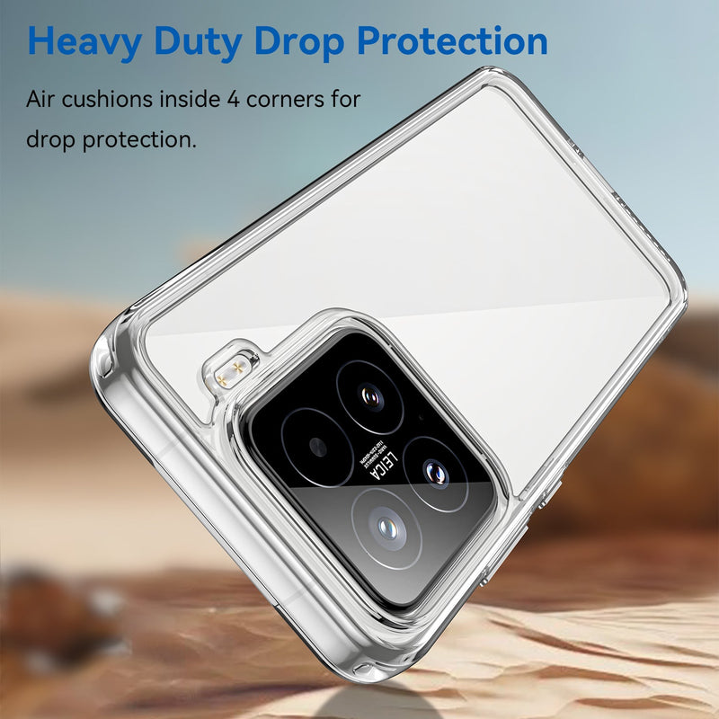 Xiaomi 15 Soft TPU Bumper Case (Clear)