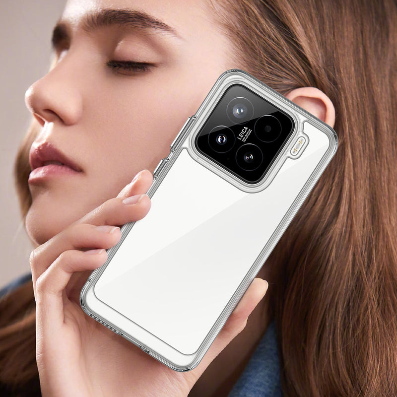 Xiaomi 15 Soft TPU Bumper Case (Clear)