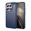 Xiaomi 15T Carbon Fibre TPU Case Slim Shockproof Cover Navy