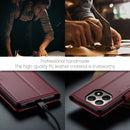Xiaomi 15T CaseMe Retro Wallet Case [Maroon] 7