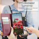 Xiaomi 15T CaseMe Retro Wallet Case [Maroon] 4