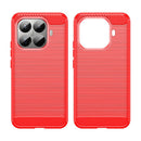 Xiaomi 15T Pro Carbon Fibre Brushed Case [Red] 7
