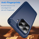 Xiaomi 15T Pro Carbon Fibre TPU Case Slim Shockproof Cover Navy