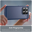 Xiaomi 15T Pro Carbon Fibre TPU Case Slim Shockproof Cover Navy