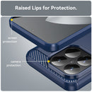 Xiaomi 15T Pro Carbon Fibre TPU Case Slim Shockproof Cover Navy