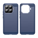 Xiaomi 15T Pro Carbon Fibre TPU Case Slim Shockproof Cover Navy