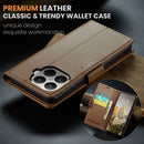 Xiaomi 15T Pro CaseMe Retro Wallet Case [Brown] 6