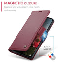 Xiaomi 15T Pro CaseMe Retro Wallet Case [Maroon] 10