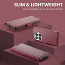 Xiaomi 15T Pro CaseMe Retro Wallet Case [Maroon] 8