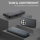 Xiaomi 15T Pro CaseMe Retro Wallet Case [Black]