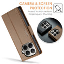 Xiaomi 15T Pro CaseMe Retro Wallet Case [Brown]