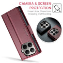 Xiaomi 15T Pro CaseMe Retro Wallet Case [Maroon]