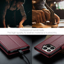 Xiaomi 15T Pro CaseMe Retro Wallet Case [Maroon]