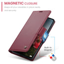 Xiaomi 15T Pro CaseMe Retro Wallet Case [Maroon]