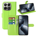Xiaomi 15T PU Wallet Case [Green]