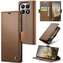 Xiaomi 15T CaseMe Retro Wallet Case [Brown]