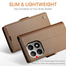 Xiaomi 15T CaseMe Retro Wallet Case [Brown]