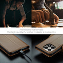 Xiaomi 15T CaseMe Retro Wallet Case [Brown]