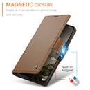 Xiaomi 15T CaseMe Retro Wallet Case [Brown]