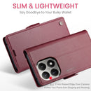 Xiaomi 15T CaseMe Retro Wallet Case [Maroon]