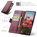 Xiaomi 15T CaseMe Retro Wallet Case [Maroon]