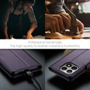 Xiaomi 15T CaseMe Retro Wallet Case [Purple]