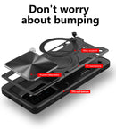 Xiaomi 15T Ring Kickstand Case w/ Camera Cover [Black]