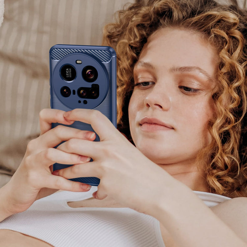 Xiaomi 15 Ultra Carbon Fibre Brushed Case [Navy]