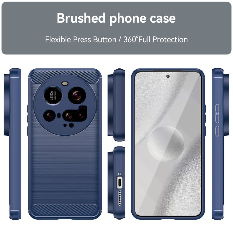 Xiaomi 15 Ultra Carbon Fibre Brushed Case [Navy]