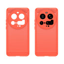 Xiaomi 15 Ultra Carbon Fibre Brushed Case [Red]