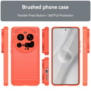 Xiaomi 15 Ultra Carbon Fibre Brushed Case [Red]