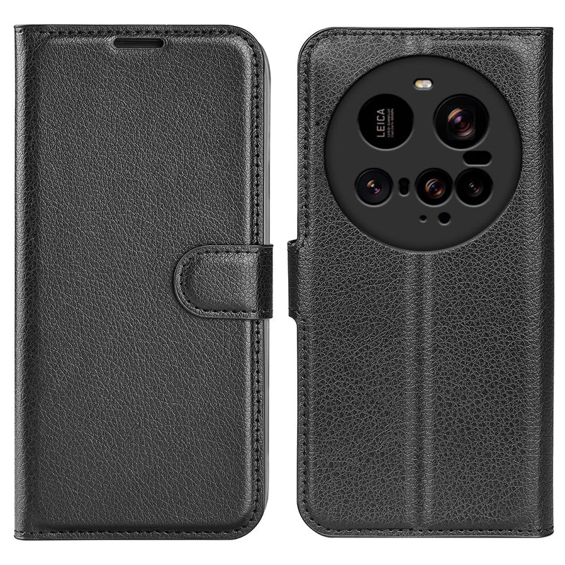 Xiaomi 15 Ultra PU Wallet Case [Black]