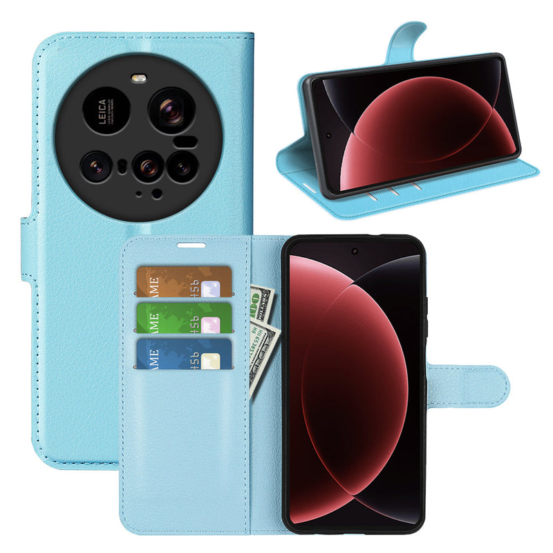 Xiaomi 15 Ultra PU Wallet Case [LightBlue]