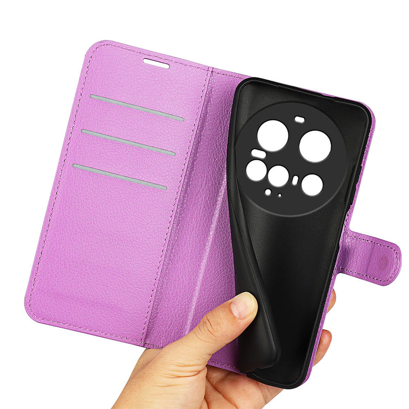 Xiaomi 15 Ultra PU Wallet Case [Purple]