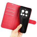 Xiaomi 15 Ultra PU Wallet Case [Red]