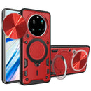 Xiaomi 15 Ultra Ring Kickstand Case w/ Camera Cover [Red]