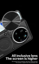 Xiaomi 15 Ultra Ring Kickstand Case w/ Camera Cover [Black]