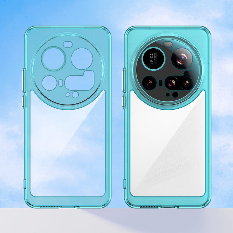 Xiaomi 15 Ultra Soft TPU Bumper Case (Clear Blue)