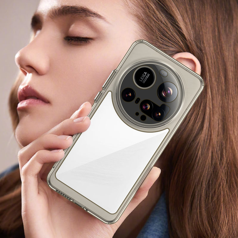 Xiaomi 15 Ultra Soft TPU Bumper Case (Clear Grey)