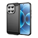 Xiaomi 17 Carbon Fibre TPU Case Slim Shockproof Cover Black