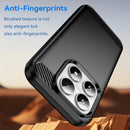 Xiaomi 17 Carbon Fibre TPU Case Slim Shockproof Cover Black