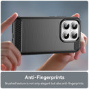 Xiaomi 17 Carbon Fibre TPU Case Slim Shockproof Cover Black