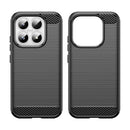 Xiaomi 17 Carbon Fibre TPU Case Slim Shockproof Cover Black