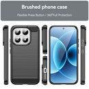 Xiaomi 17 Carbon Fibre TPU Case Slim Shockproof Cover Black