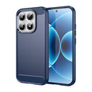 Xiaomi 17 Carbon Fibre TPU Case Slim Shockproof Cover Navy