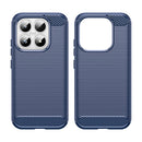 Xiaomi 17 Carbon Fibre TPU Case Slim Shockproof Cover Navy