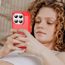 Xiaomi 17 Carbon Fibre TPU Case Slim Shockproof Cover Red