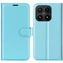 Wallet Case for Xiaomi 17 – PU Leather Flip Cover with Card Holder & Stand [LightBlue]