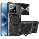 Xaiomi 17  Ring Kickstand Case w/ Camera Cover [Black]