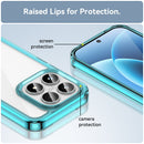 Xiaomi 17 Soft TPU Bumper Shockproof Cover Case [Clear Blue]